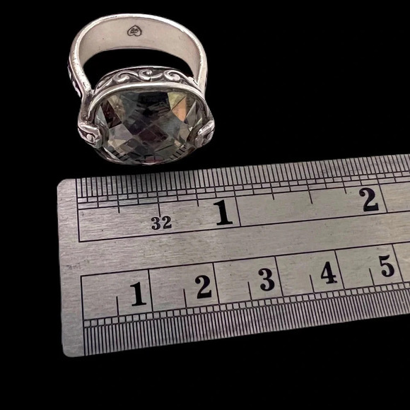 BRIGHTON VENUS RISING SWAROVSKI CRYSTAL Rare Find. Woman’s size 6.5-7 - Picture 4 of 7